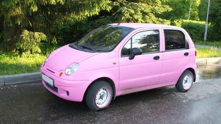 автомобили для женщин  Daewoo Matiz