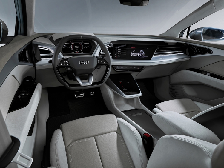 Audi Q4 e-tron: электрический привод quattro и запас хода более 450 км