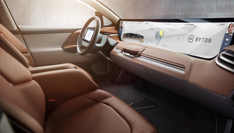 CES 2018: показан концепт-кар Byton — китайский ответ Tesla Model X