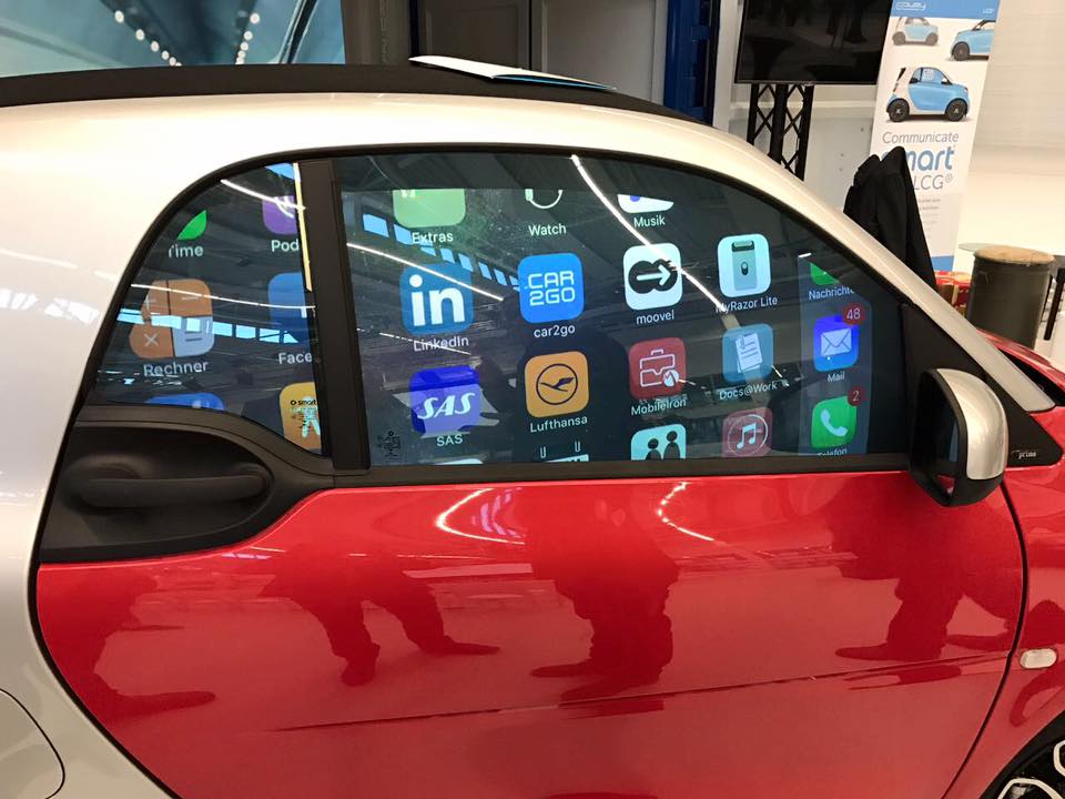 General Motors планирует разработать интерактивные стекла