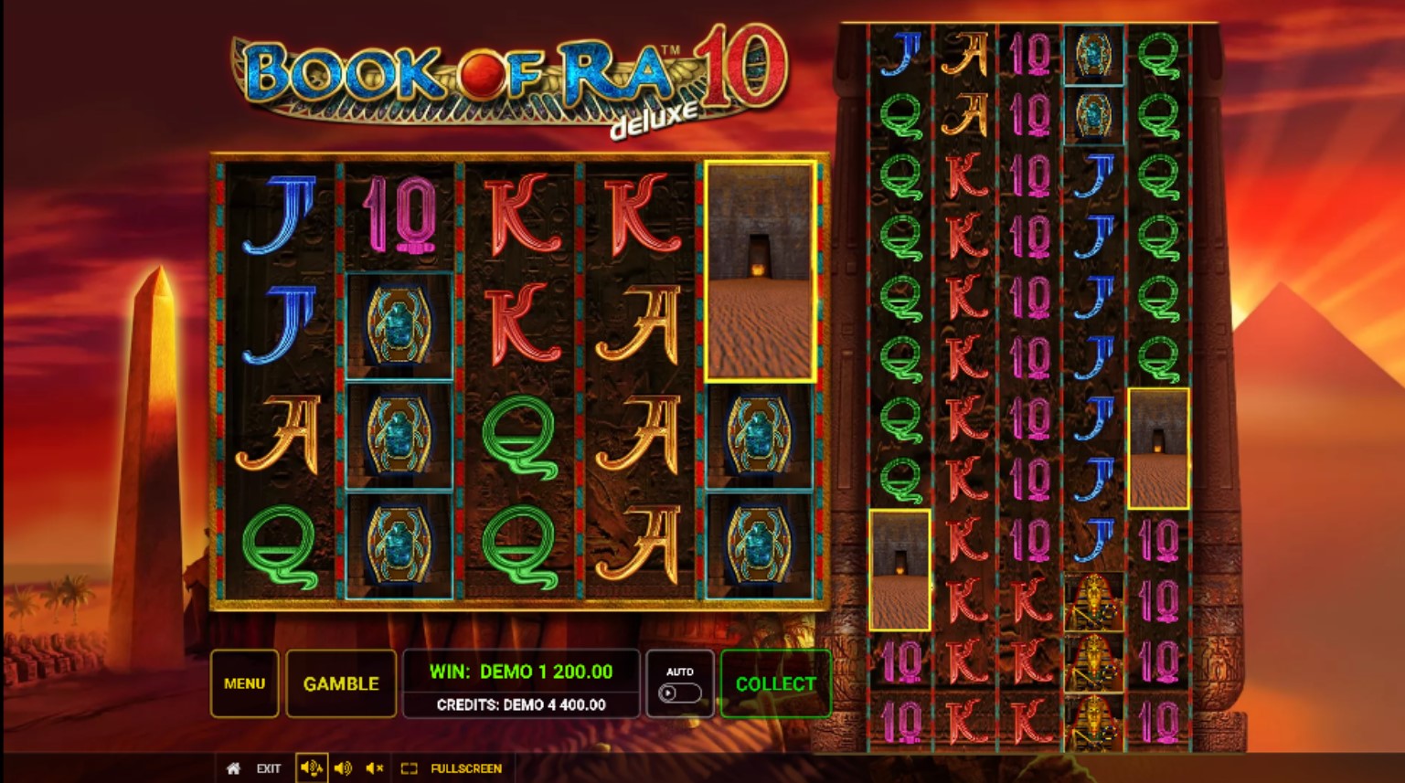 Игровой автомат Book of Ra 10