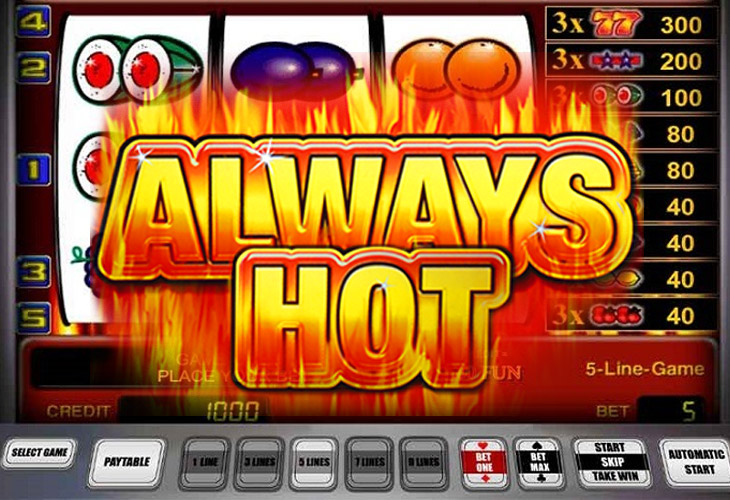 игровой автомат always hot играть онлайн бесплатно в Леон Казино