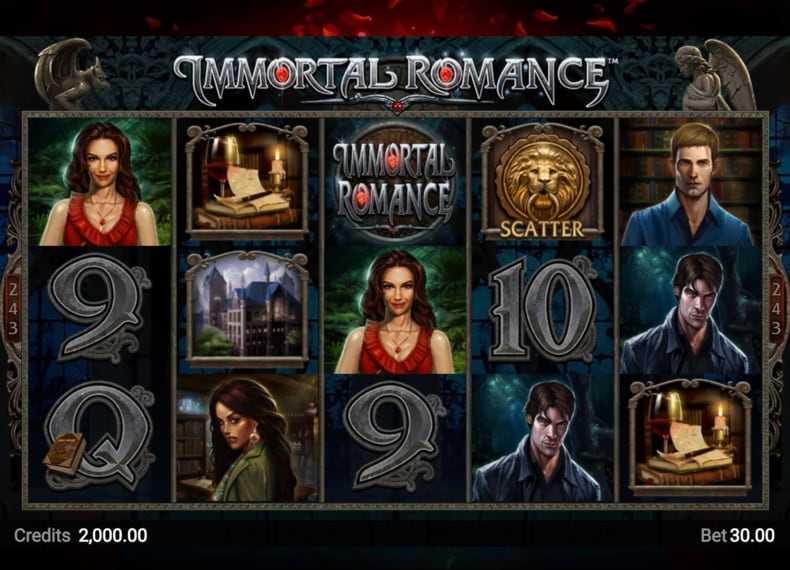 Обзор игрового автомата Immortal Romance